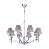 Lode Lighting Indoor Pendants HILTON 8LT CHROME - PENDANT with beautiful design by Lode Lighting Lights-For-You 1001228